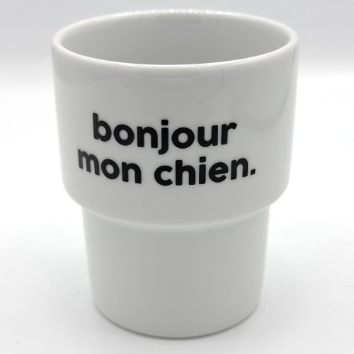 Mug Bonjour Mon Chien "Félicie Aussi Paris"