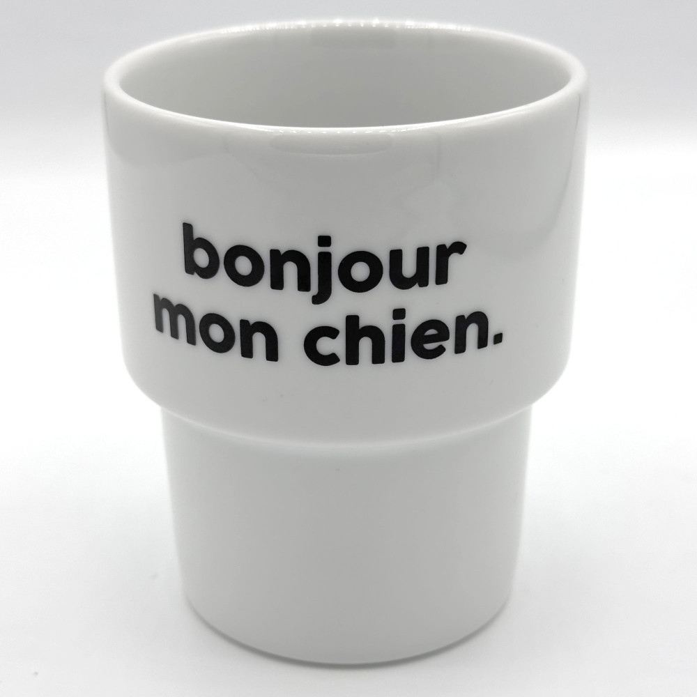 Mug Bonjour Mon Chien "Félicie Aussi Paris"