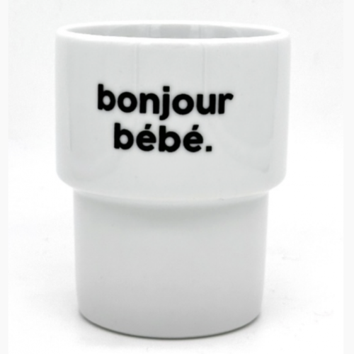 Mug Bonjour Bébé "Félicie Aussi"