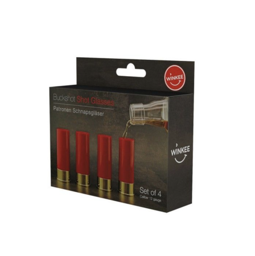 Lot de 4 shooters cartouches de fusil "winkee"