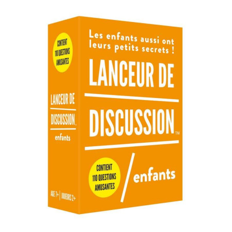 Jeu Lanceur de discussion Enfants
