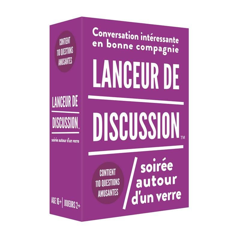 jeu de carte lanceur de discussion soirée autour d'un verre