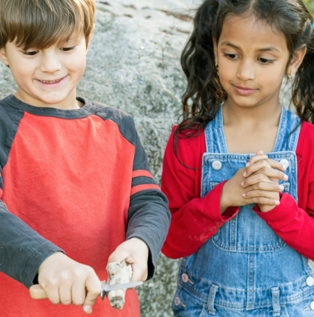 couteau enfant à tailler kikkerland