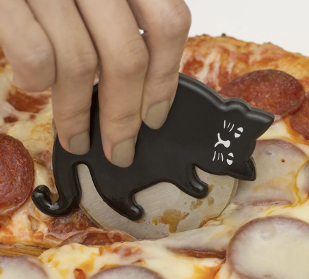 coupe pizza chat kikkerland