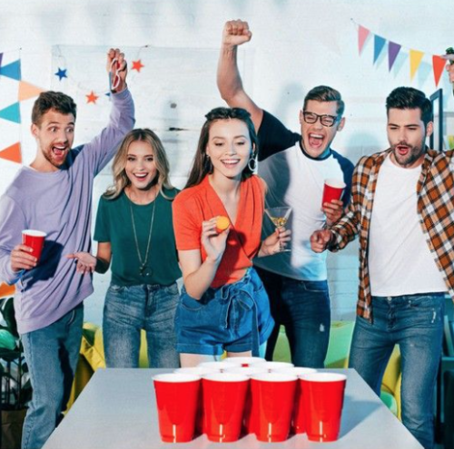 Sté complet beer pong wink mycrazystuff.com