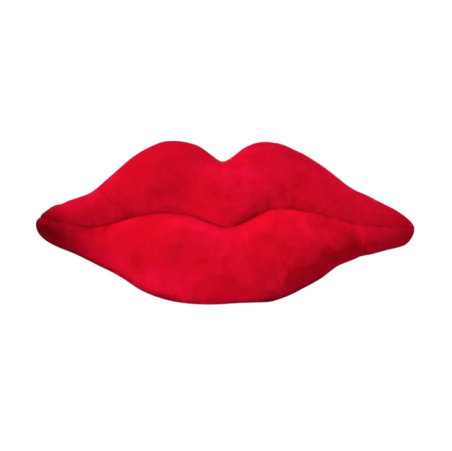 coussin kiss bouche rouge mycrazystuff.com