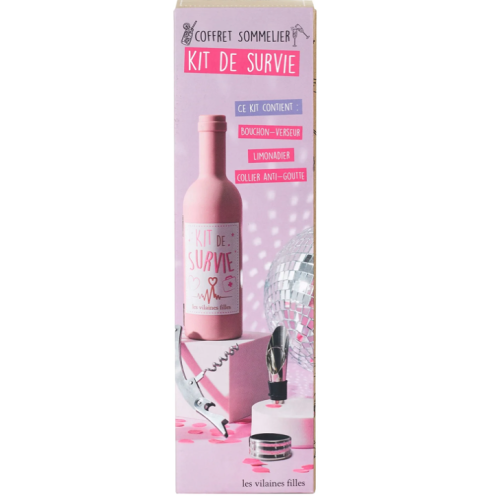 kit de survie coffret sommelier les vilaines filles mycrazystuff.com