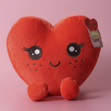 peluche coeur sweety la chaise longue mycrazystuff.com