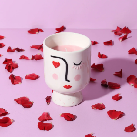 bougie visage love la chaise longue mycrazystuff.com