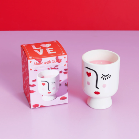 bougie visage love la chaise longue mycrazystuff.com