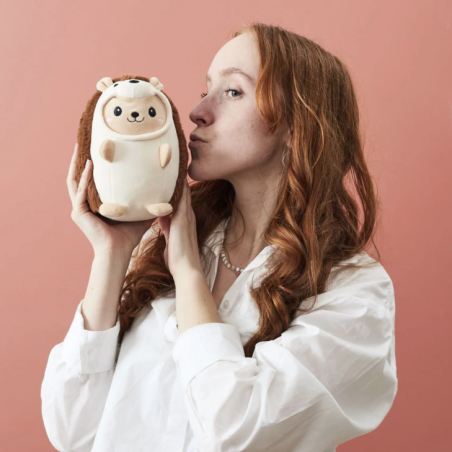 peluche cosy cat déguisé hérisson la chaise longue mycrazystuff.com