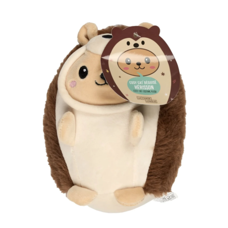 peluche cosy cat déguisé hérisson la chaise longue mycrazystuff.com