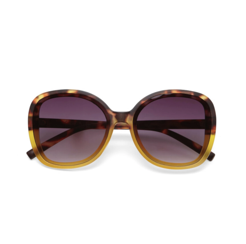 lunettes de soleil papillon havana yellow mycrazystuff.com