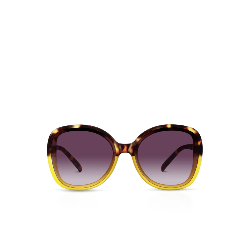 lunettes de soleil papillon havana yellow mycrazystuff.com