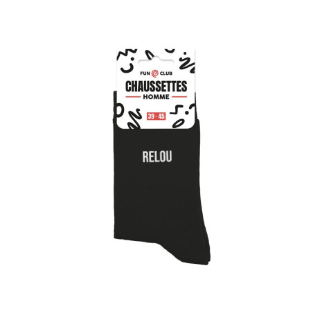 chaussettes noires homme relou mycrazystuff.com