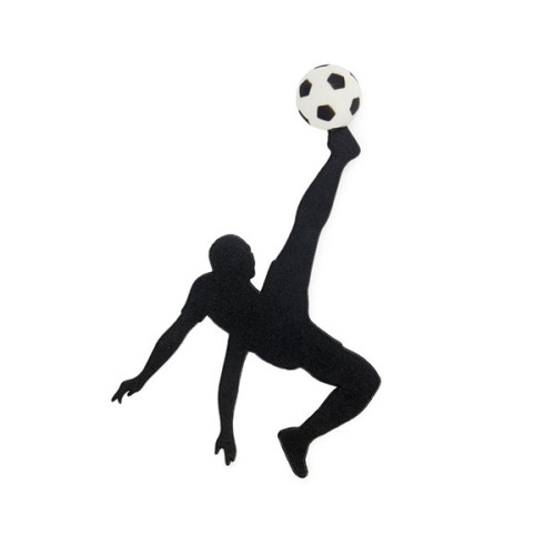 marque page footballeur noir et blanc balvi mycrazystuff.com