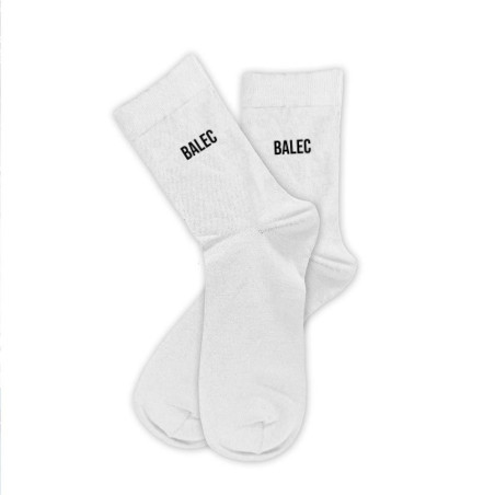 chaussettes blanches sport homme balec mycrazystuff.com