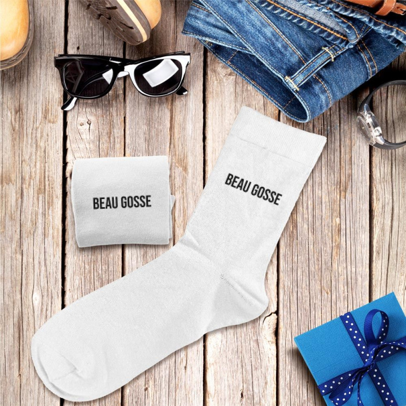 chaussettes blanches sport homme beau gosse mycrazystuff.com