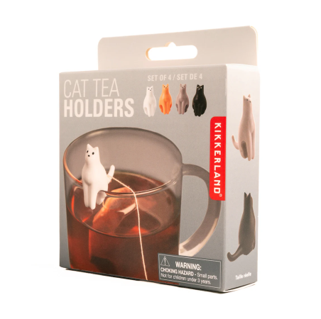 porte sachet de the chat kikkerland mycrazystuff.com