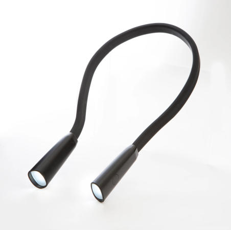 lampe de lecture mains libres flexible kikkerland mycrazystuff.com