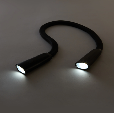 lampe de lecture mains libres flexible kikkerland mycrazystuff.com