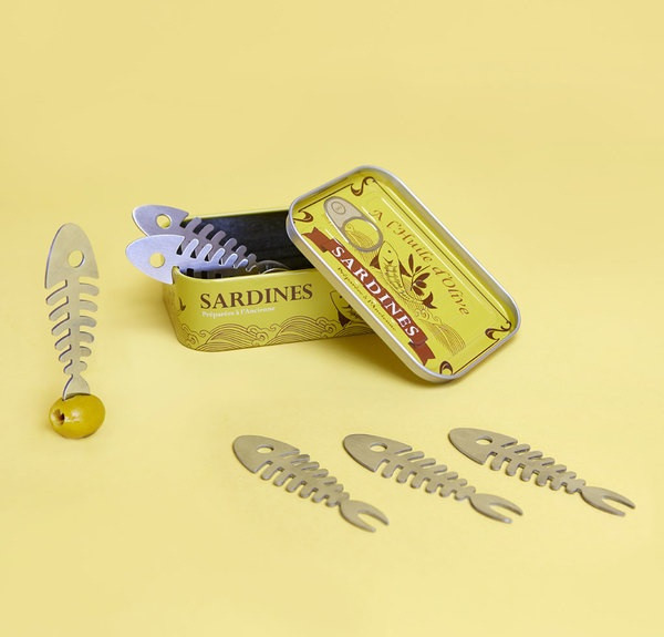 set de 6 pics aperitifs en form de poisson Balvi mycrazystuff.com