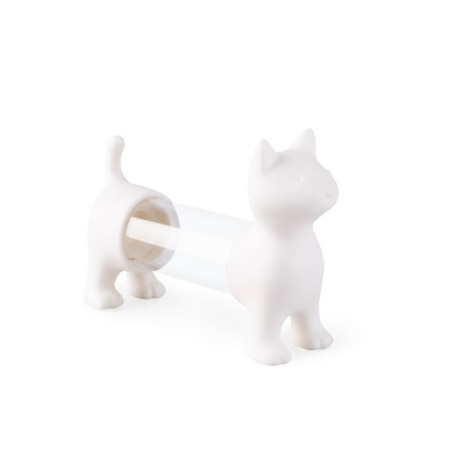 porte cure-dent salière poivrière chat blanc balvi mycrazystuff.com