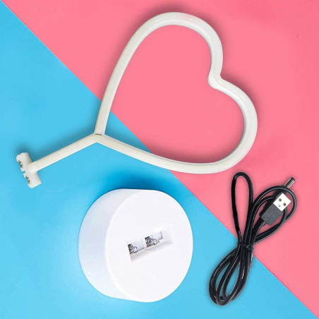 lampe neon led coeur rose mycrazystuff.com