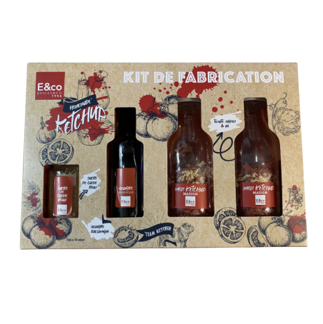 kit de fabrication mon ketchup maison quai sud mycrazystuff.com