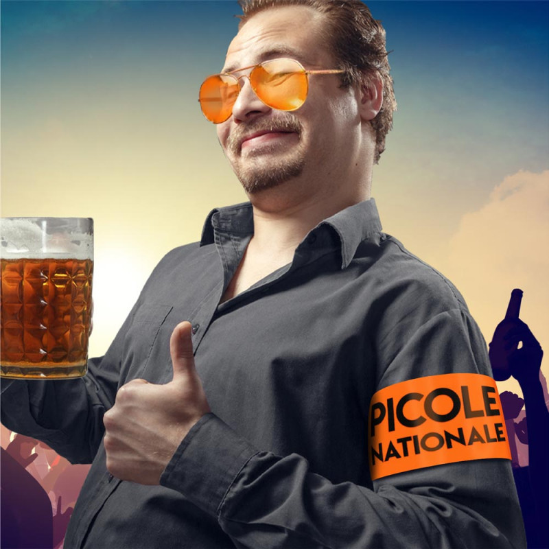 brassard orange picole nationale mycrazystuff.com
