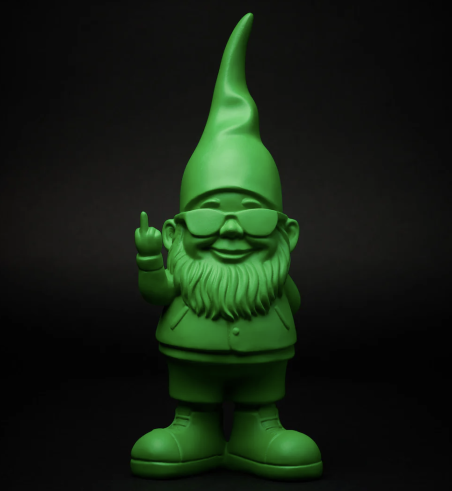 statue mini bernardo vert blogo mycrazystuff.com