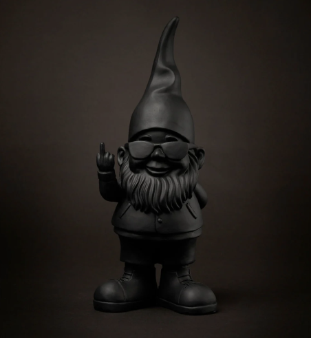 statue mini bernardo noir blogo mycrazystuff.com