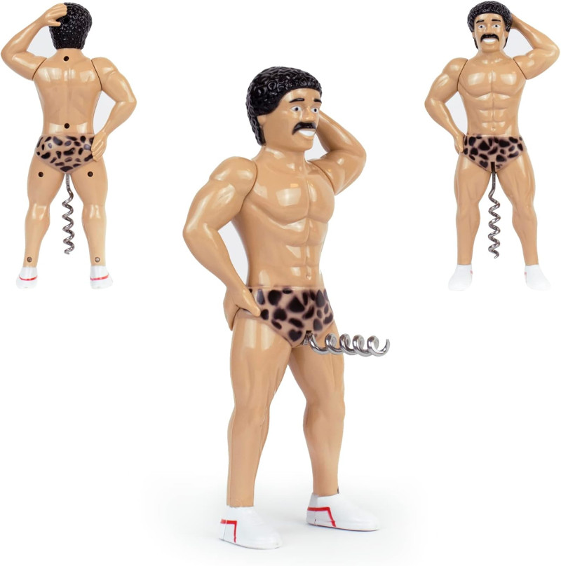 Ouvre-bouteille homme musclé – Décapsuleur humour avec nœud papillon - mycrazystuff