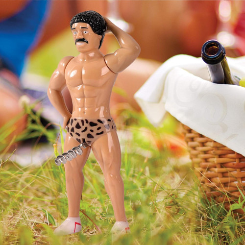Ouvre-bouteille homme musclé – Décapsuleur humour avec nœud papillon - mycrazystuff