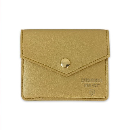 porte cartes maman en or mycrazystuff.com