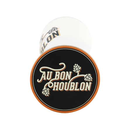 verre à bière avec sous verre au bon houblon mycrazystuff.com