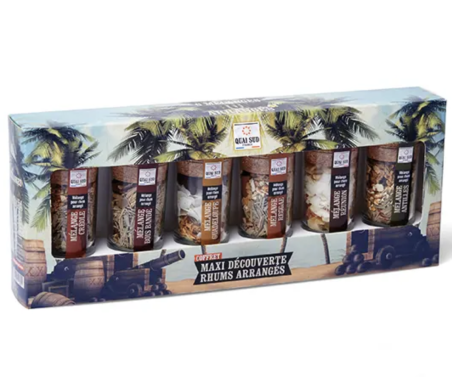 coffret maxi découverte rhum arrangés quai sud mycrazystuff.com