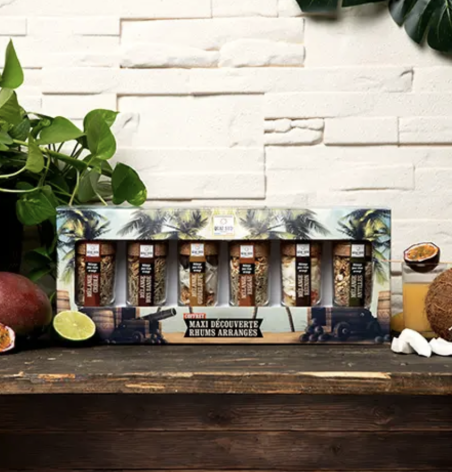 coffret maxi découverte rhum arrangés quai sud mycrazystuff.com