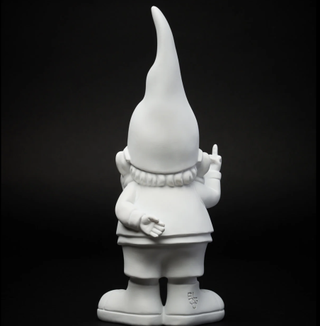 statue nain bernardo blanc blogo design mycrazystuff.com