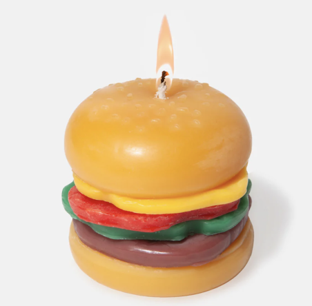 bougie hamburger doiy design mycrazystuff.com