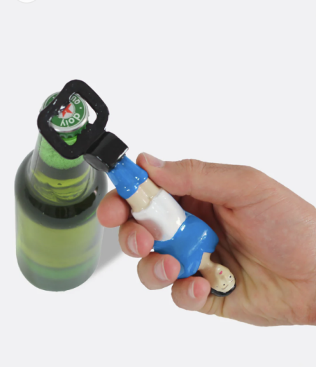 Décapsuleur Babyfoot Bleu Doiy Design