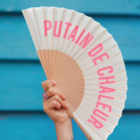 éventail gris putain de chaleur Fisura mycrazystuff.com