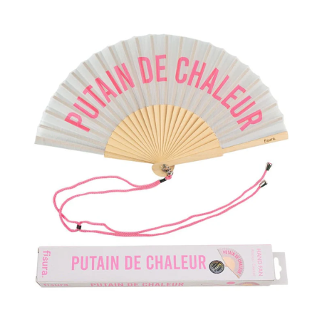 éventail gris putain de chaleur Fisura mycrazystuff.com