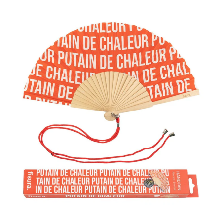 éventail patron rouge putain de chaleur Fisura mycrazystuff.com