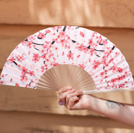éventail rose cerisier Fisura mycrazystuff.com