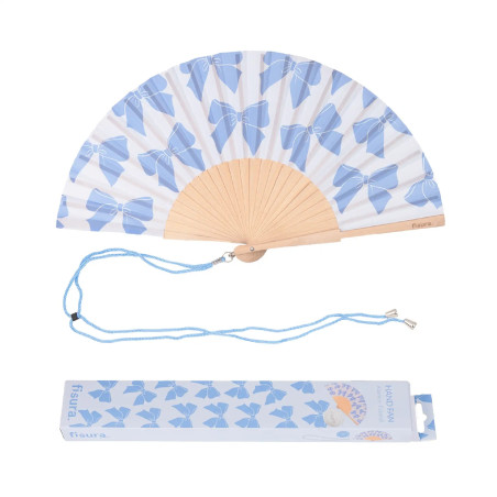 éventail bleu noeud fisura Mycrazystuff.com