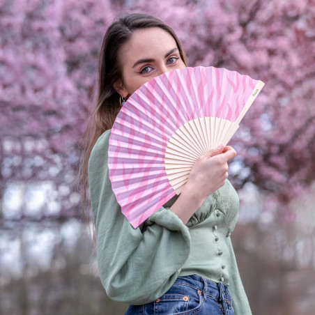 éventail rose tigre Fisura Mycrazystuff.com