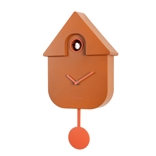 horloge coucou terracotta pendule fisura Mycrazystuff.com