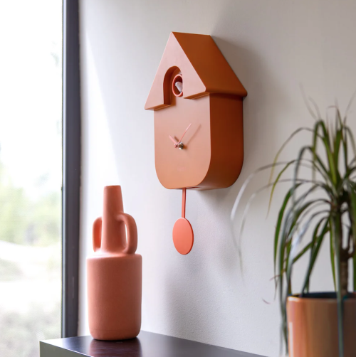 horloge coucou terracotta pendule fisura Mycrazystuff.com