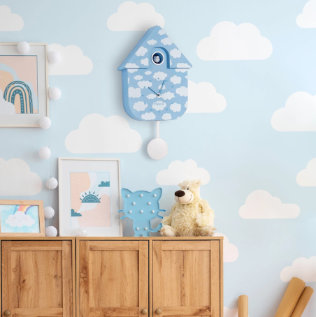 horloge coucou nuage pendule fisura Mycrazystuff.com